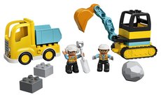 LEGO DUPLO 10931 Nkladiak a psov bager