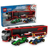 LEGO City 60445 Kamin F1 s autami RB20 a AMR24 F1