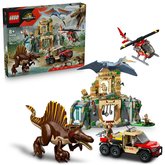 LEGO Jurassic World 76976 Leteck misia so spinosaurom a quetzalcoatlom