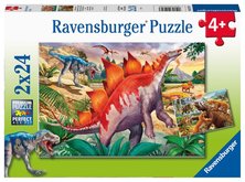 Ravensburger Dinosaur World 2x24 dielikov