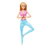 Barbie v pohybe - blondnka v modrch legnach HRH27